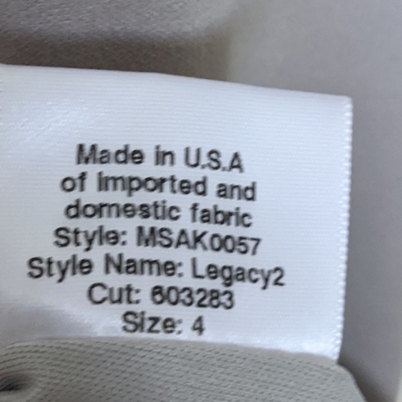 NEW KATIE MAY x REVOLVE Legacy Dove Gray Formal Evening Maxi Gown Dress Size 4 - Picture 9 of 9